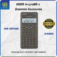 ✏️CASIO FX-570MS Kalkulator Saintifik  2nd Edition / 100% Original / Casio Scientific Calculator unt