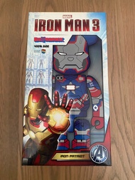 Bearbrick 400% Iron Man Iron Patriot