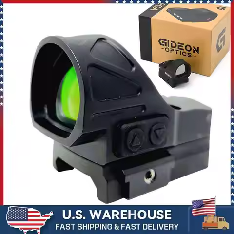 Original Gideon Optics OMEGA 3 MOA Red Dot Sight Shake Awake Parallax Free For Glock Pistol Shotgun