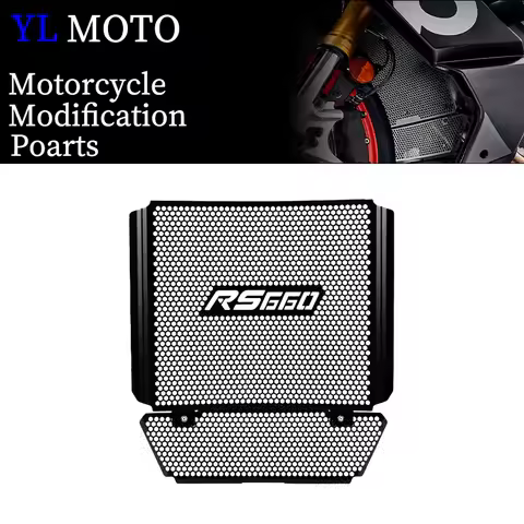 For Aprilia RS660 2021-2024 Motorcycle Radiator Grill Protection Cover Engine Grill Guard Cover Fit 