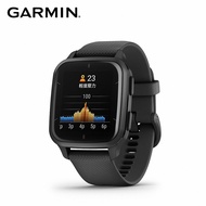 【GARMIN】VENU SQ 2 Music GPS智慧腕錶 - 經典黑