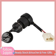 1qipin.my Gas Generator Ignition Switch with Key 5 Wires Starter for 2KW- 5KW 186