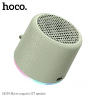 HOCO HC49 ลำโพงไร้สาย Mini Magnetic เสียงดัง 8W แต่งสีสัน RGB ติดหลังมือถือ รองรับ TWS ลำโพงบลูทูธ h