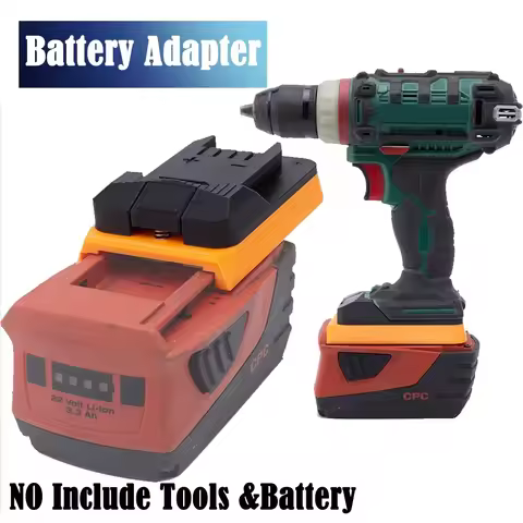 For HILTI 22V B22 Lithium Battery Adapter Converter to for Lidl Parkside X20V Power Tool Accessories