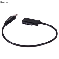 [Bogr] Usb to 7+6 13pin slim sata/ide cd dvd rom optical drive cable adapter COD