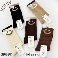 Cashmere Middle Tube Women's Socks Cashmere Socks Warm Middle Tube Japanese Cashmere Long Tube Socks