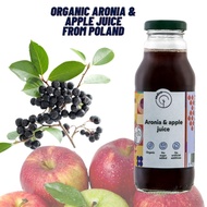Sedno Organic Aronia &amp; Apple Juice 300ml from Poland ~ NO SUGAR added, NO ADDITIVES added