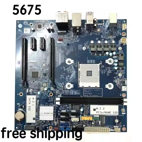 16552-1 F6X2V$FA Mainboard For DELL Inspiron MAX 5675 Motherboard AM4 X370 DDR4 100% Tested Fully Wo