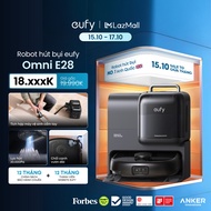 Robot hút bụi lau sàn eufy Omni E28 - Hàng chính hãng - Bảo hành 12 +12 tháng