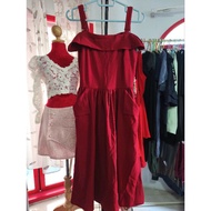 Dark Red Dress Chest 29 Inches