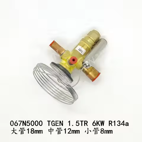 New air conditioning thermal expansion valve 067N5000 TGEN 1.5TR 6KW R134a / 068H6146 TDEN 2.3TR 8.1