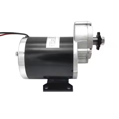 MY1020Z 600W 36V 48V Gear Brushed Motor Electric Motor with Bottom Base Volt DC Watt Gear Reduction 