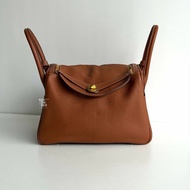 99新🆕 Hermès 愛馬仕 Lindy30 金棕金釦