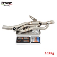 For Aprilia RS660 RS 660 Tuono 660 2021 2022 2023 Motorcycle Exhaust Espace Moto Full System plug an