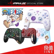 iiNE 良值 NSW Nintendo Switch Pro Wireless Controller One Piece Edition (Luffy Gear 5, Zoro, Chopper, 