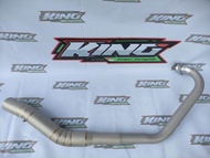 pipa leheran knalpot racing sanblast titanium bukan proliner r9 rcb cld diameter out 50 untuk semua 