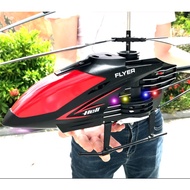 🚁 BLACK 90CM RC Helicopter Huge Remote Control Electric Children's Outdoor Toys Big Size Aircraft Dr