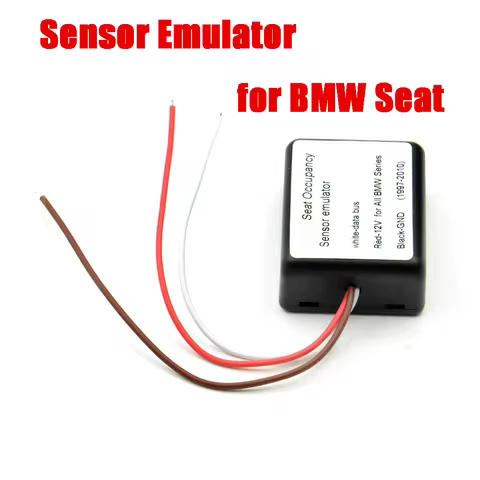 Passenger Seat Occupancy Mat Bypass Sensor Emulator SRS for Air-bag Faulty Warning Code For BMW E60
