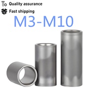 Iron Natural Color Cylindrical Sleeve Bushing M3-M10 Bushing Hollow Tube Threadless Screw Spacer Bus