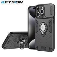 Stand Case Magnetic Slide Camera Model Iphone I14 14pro I14plus I14promax I15 I15pro I15plus I15prom