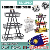 Clear Stock - 3-Tier Fruit Basket Fruit Bowl Holder Bread Basket Kitchen Vegetable Storage Basket