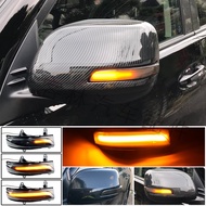 For Toyota Prado FJ150 Land cruiser FJ200Rearview Mirror LED Flowing Turn Signal Light