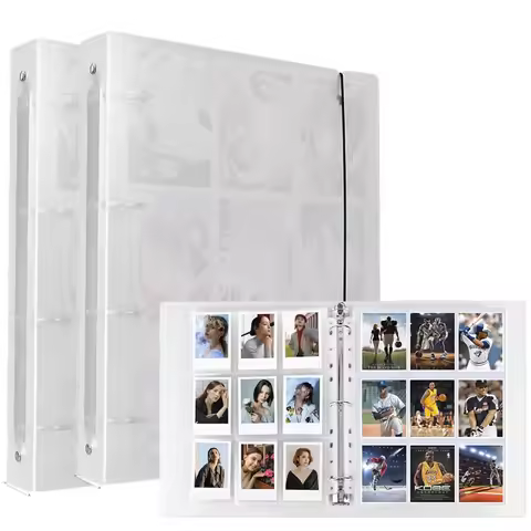 4 Ring 9 Pocket Card Binder Sleeves Cover 900 Card Collection Album Holder Folders Fit for YuGiOh MT