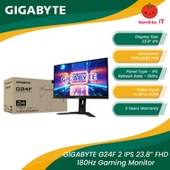 GIGABYTE G24F 2 24" IPS Gaming Monitor - 180Hz/1ms MPRT/2x HDMI/1x DP/1x 3.5mm