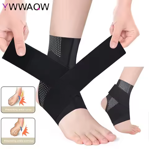 1PCS Ankle Brace With Adjustable Compression Support Strap for Achilles Tendonitis,Ankle Wrap for Sp