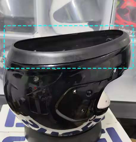 For ARAI RX7X RX-7X RX7V EVO Chaser-X CORSAIR-X Helmet Bottom Rubber Strip Protective Strip Cover Ac