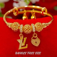 💋 COP 916 PERSIS ORI 💋 BANGLE PANDORA EMAS KOREA RANTAI TANGAN ( BRACELET ) 💋