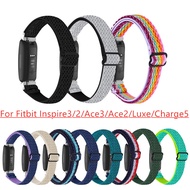 Suitable for Fitbit Charge6 5 4 / Fitbit Luxe Strap Nylon Wristband Replacement Bracelet for Fitbit 