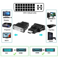 Original HP hdmi Male To DVI DVI-i Dual Link Female Adapter Converter Connector High Quality CON02
