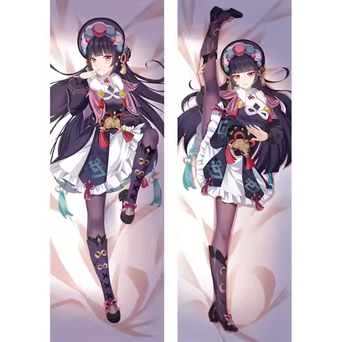 New Genshin Impact Yun Jin Case Anime Accessories Pillow Yunjin Dakimakura Hing Body Pillowcase