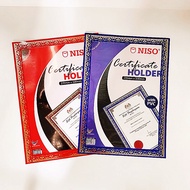 NISO A4 Certificate Holder with PVC Cover/ Sijil A4 Folder/A4 Folder