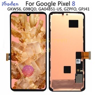 OLED Quality Pixel8 Display With bracket For Google Pixel 8 LCD Display Touch Screen GKWS6 G9BQD GA0