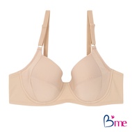 Bme เสื้อชั้นในมีโครง level 1 ฟองบาง รุ่น ME1C1A สีดำ สีนู้ด สีโอวัลติน สีน้ำตาลอมส้ม