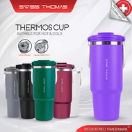 Swiss Thomas Bottle Air Tahan Sejuk Panas 1200ML Thermos Bottle SS304 Stainless Steel Tumbler Insula