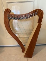 19弦小豎琴 Harp  連調音工具