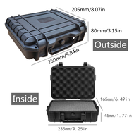 【Limited Stock Available】 Waterproof Hard Carry Case Bag Tool Box with Sponge Storage Box Safety Pro