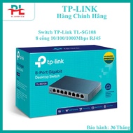SWITCH 8 PORT TP-LINK TL-SG108 1GB METAL CASE) - GENUINE PRODUCT