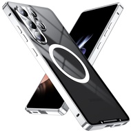 Free Shipping Metal Aluminium Alloy Frame Hard PC Backboard Shockproof Phone Cover For Samsung Galax