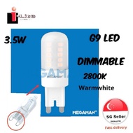 MEGAMAN LED BULB G9 BASE  3.5W DIMMABLE