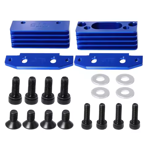 GTBRacing CNC Metal Engine Mount for Kyosho MP7.5 MP777 MP9 Inferno GT ST ST-RR EVO with Bolts Upgra