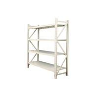 G.House Online (1/4) HUMMER ชั้นวางของอเนกประสงค์เหล็ก 4 ชั้น รุ่น NBHY120420-WH ขนาด 40x120x200 ซม.