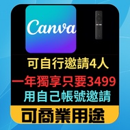 canva pro Non-Education One Year Exclusive Plan Your Own Account 3499