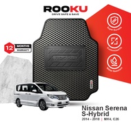 Rooku Car Mat Nissan Serena S-Hybrid 2014-2018 MK4,C26
