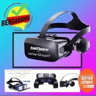VR BOX 3D VIRTUAL REALITY GLASSES WITH HEADPHONES FOR ALL TYPES OF SMARTPHONES SIZE 4.5 INCH - 6 INC