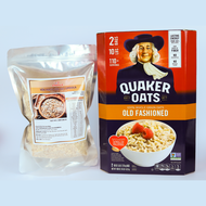 ( Tặng 500g Yến Mạch Hafer Cán Dẹt ) Khi Mua Hộp 4.52kg Yến Mạch Quaker Oats Nguyên Hạt Cán Dẹt NK M