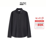 [HOT] Bamboo Easy Care Form Fitted Men's Long Sleeve Shirt - Routine 10S26SHL053